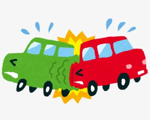 交通事故治療が必要な事例