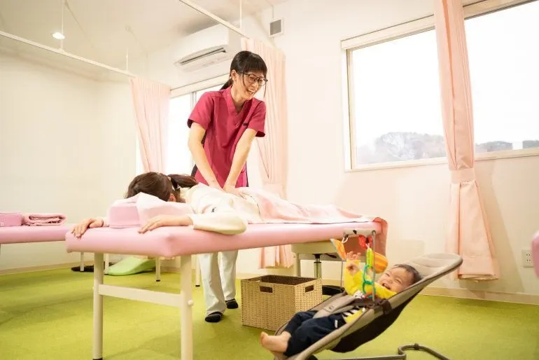 お子様連れでも全く問題のない伊達市の整骨院